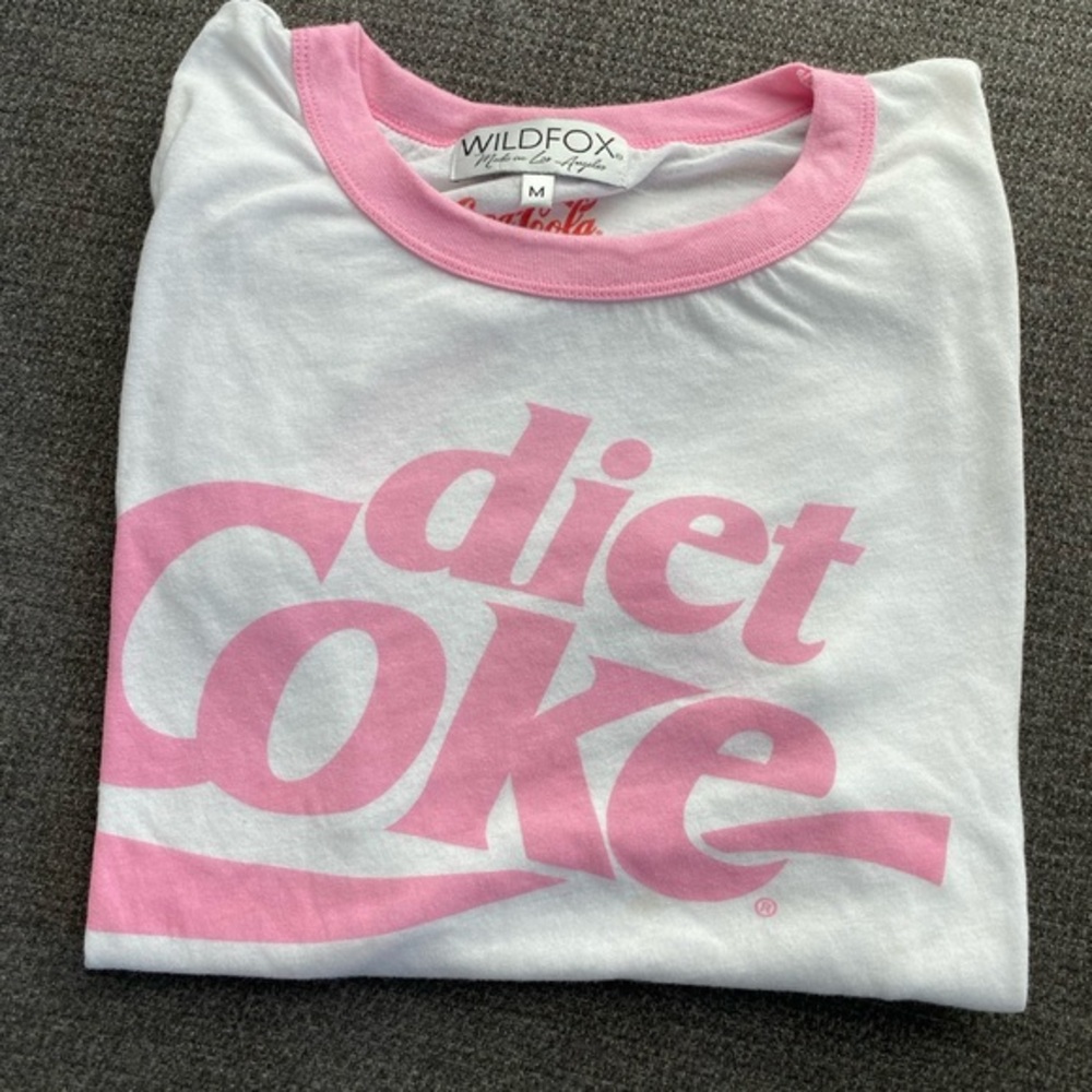 WILDFOX DIET COKE tee like NEW!!🤩EUC🤩so fun and vintagy- see pic for more info